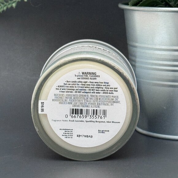 BBW Clean House Vibes White Barn Bath & Body Works Single Wick Candle - Picture 9 of 10